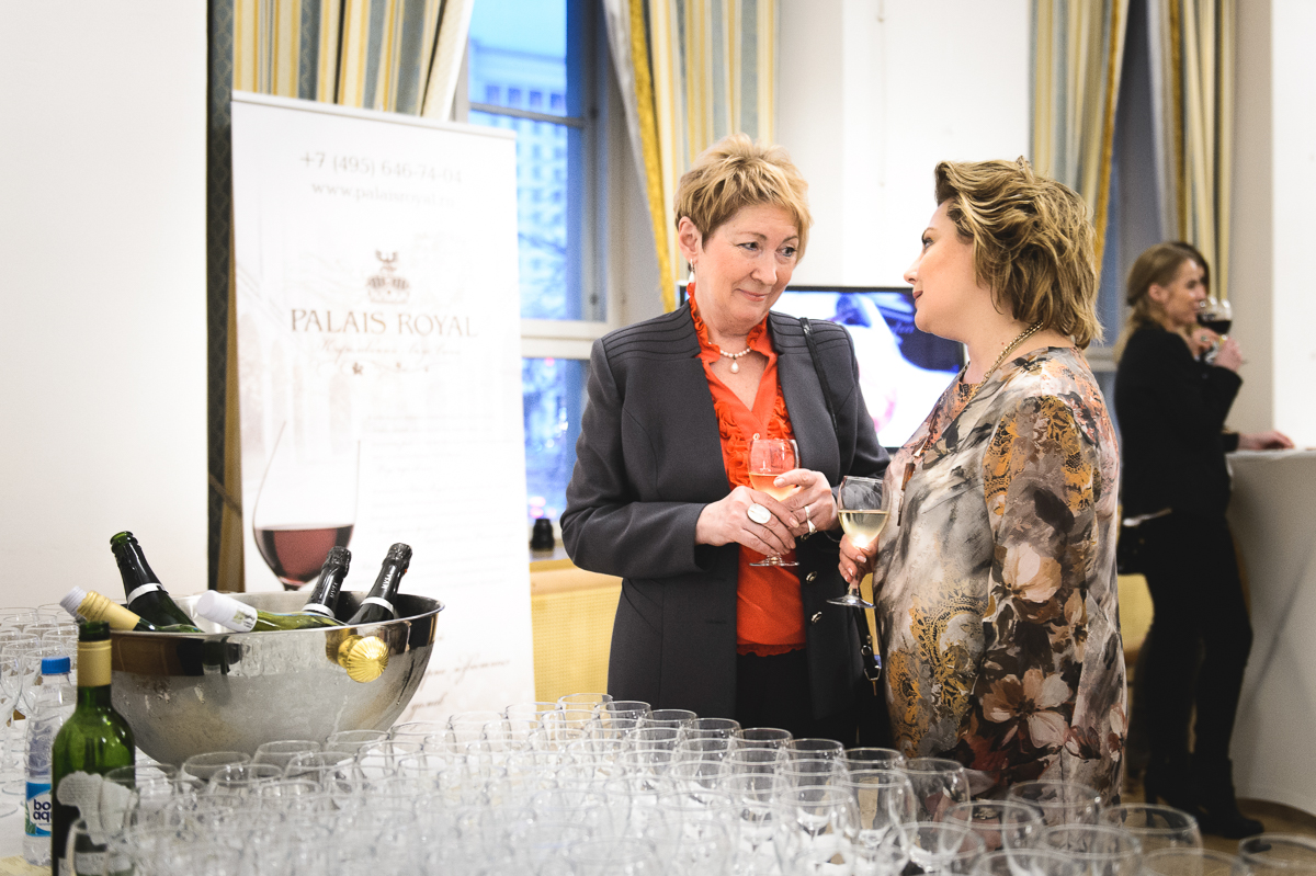 Традиционно партнером вечера стала виноторговая компания Palais Royal.